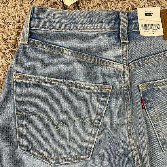 Levi's® Premium 501® 150th Anniversary ‘90s Patchwork Women's Jeans, Size 24x30 - Picture 14 of 16